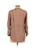 Fun2Fun 100% Rayon Tan 3/4 Sleeve Blouse Size XL - photo 2