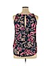 Allison Joy Blue Sleeveless Blouse Size XL - photo 2