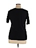 Lane Bryant Black Short Sleeve T-Shirt Size 14 - 16 Plus - photo 2