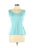 Charter Club Blue Tank Top Size L (petite) - photo 1