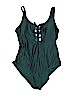 Mossimo Teal One Piece Swimsuit Size L - photo 1
