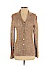 Doncaster 100% Cotton Tan Cardigan Size S - photo 1