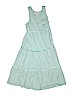 Hanna Andersson 100% Cotton Teal Dress Size 150 cm / US 12 - photo 1