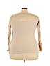Ambiance Apparel Tan Long Sleeve Top Size 3X - photo 2