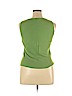 Ann Taylor LOFT Green Sleeveless Top Size XL - photo 2