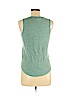 Madewell 100% Viscose Teal Sleeveless Blouse Size M - photo 2