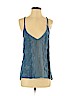 Flowers of Romance Blue Sleeveless Top Size S - photo 1