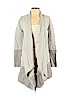 Lucky Brand Gray Cardigan Size S - photo 1