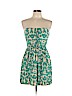 GB 100% Rayon Green Casual Dress Size L - photo 1