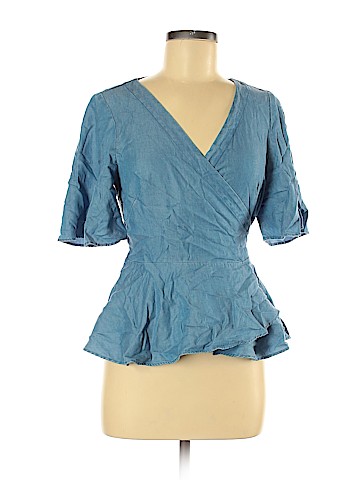 Ann Taylor LOFT Short Sleeve Blouse (view 1)
