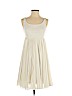 Carmen Marc Valvo Ivory Casual Dress Size S - photo 1
