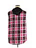 No Boundaries 100% Rayon Pink Sleeveless Button-Down Shirt Size 3X - photo 2