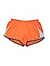 Nike 100% Polyester Orange Athletic Shorts Size M - photo 1