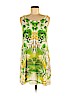 Alice + Olivia 100% Rayon Green Casual Dress Size M - photo 1