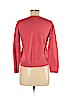 Lands' End 100% Cotton Red Cardigan Size 6 - 8 Petite - photo 2