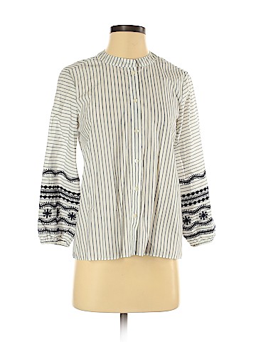 Madewell 3/4 Sleeve Button-Down Shirt (view 1)
