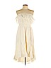 HD in Paris 100% Cotton Ivory Casual Dress Size L - photo 1