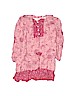 H&M 100% Rayon Pink Long Sleeve Blouse Size 2T - photo 1
