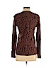 Doncaster Brown Silk Cardigan Size S - photo 2