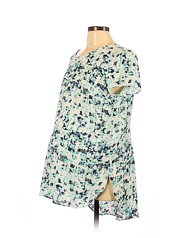 Liz Lange Maternity for Target Short Sleeve Blouse (view 1)