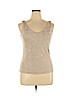 Jeffrey & Dara Tan Sleeveless Top Size 14 - photo 1