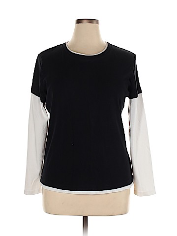 SJBactive by St. John's Bay Long Sleeve T-Shirt (view 1)