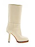 MARNI 100% Leather Ivory Boots Size EU (IT) 40 / US 10 - photo 1