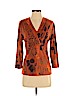 Doncaster Orange 3/4 Sleeve Top Size S - photo 1