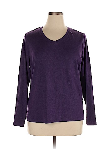 St. John's Bay Long Sleeve T-Shirt (view 1)