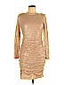 Aidan by Aidan Mattox Tan Cocktail Dress Size 8 - photo 1