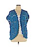 Denim 24/7 100% Cotton Blue Cardigan Size 1X - photo 1