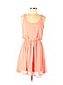Lush 100% Polyester Pink Casual Dress Size M - photo 1