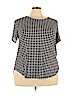 Alfani Black Short Sleeve Top Size 3X - photo 1