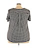 Alfani Black Short Sleeve Top Size 3X - photo 2