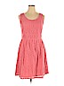 Ann Taylor LOFT Outlet Pink Casual Dress Size 14 - photo 1