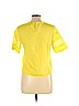 H&M Yellow Short Sleeve Blouse Size 10 - photo 2