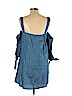 Lulu's Blue Casual Dress Size L - photo 2