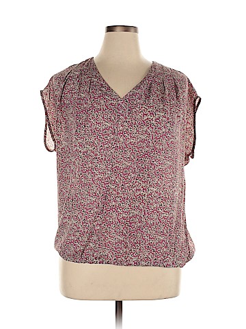 Lands' End Short Sleeve Blouse (view 1)