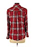 Lucky Brand 100% Viscose Red Long Sleeve Button-Down Shirt Size L - photo 2