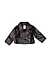 Mayfair Kids Solid Black Faux Leather Jacket 3-6 MO / 6 MO - photo 1