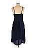 Diane von Furstenberg 100% Silk Blue Cocktail Dress Size 10 - photo 2