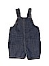 Made With Love 100% Cotton Blue Overall Shorts Size 6-9 mo - photo 2