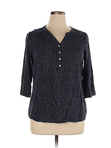 Croft & Barrow 3/4 Sleeve Blouse (view 1)