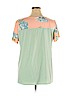 PIPHANY Pink Short Sleeve Top Size XL - photo 2