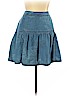 Baccini 100% Cotton Blue Casual Skirt Size 14 - photo 1