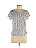H&M 100% Cotton Gray Short Sleeve T-Shirt Size M - photo 1