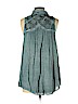Free People Teal Sleeveless Blouse Size XS - photo 2