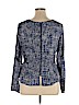 Banana Republic Factory Store 100% Viscose Blue Long Sleeve Blouse Size 14 - photo 2