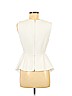 Theory White Sleeveless Blouse Size M - photo 2