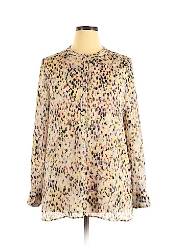 Liz Claiborne Long Sleeve Blouse (view 1)